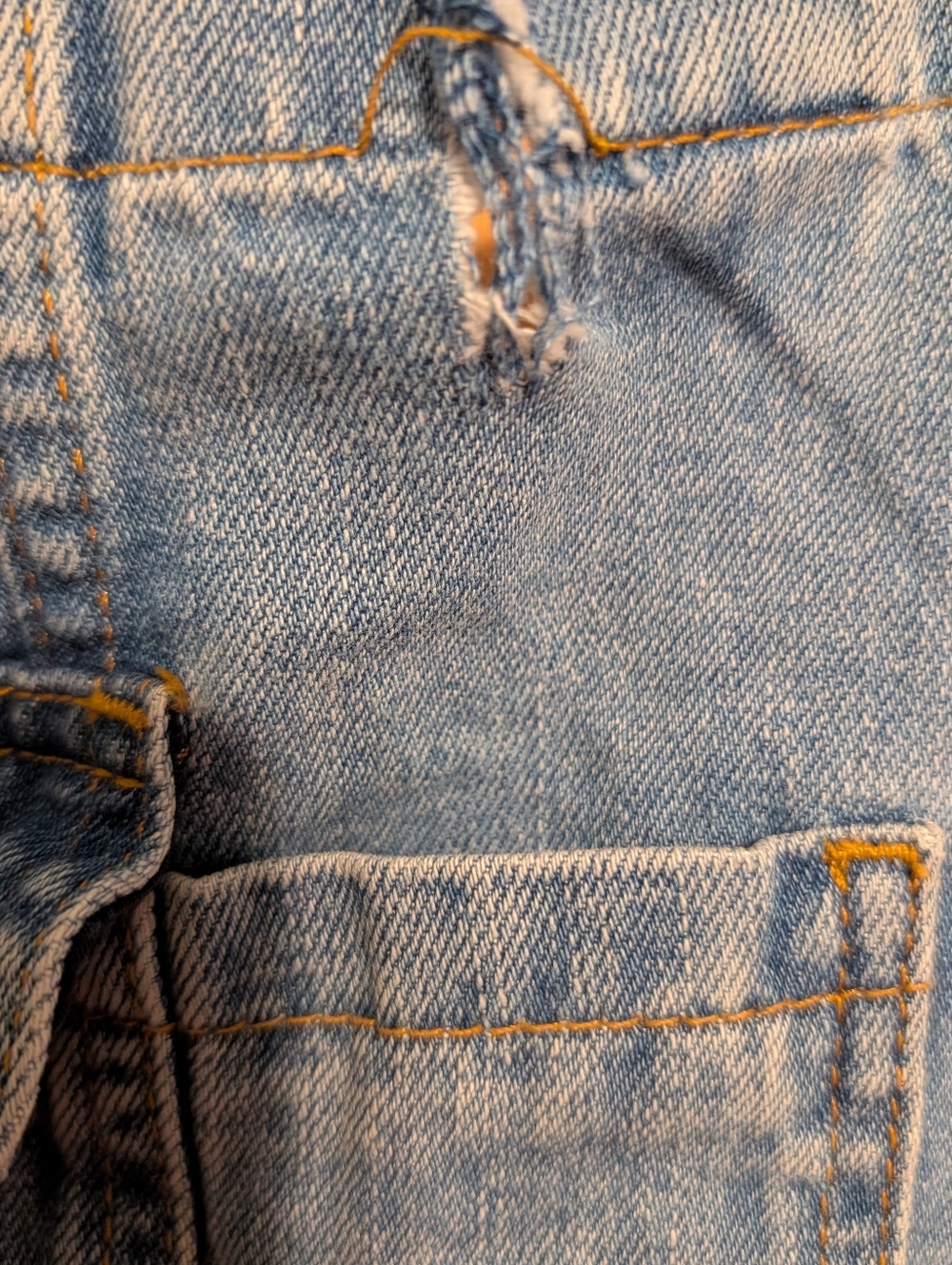 Superdry Denim Overalls, M, Distress, Factory - Picture 6 of 6